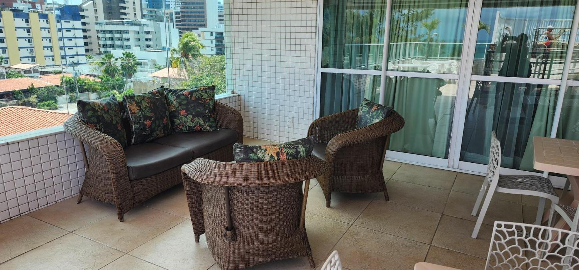 Apartamento Flat Beira-mar Em Manaira